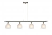  516-4I-PN-G411 - Dayton - 4 Light - 48 inch - Polished Nickel - Cord hung - Island Light