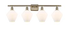  516-4W-AB-G651-8 - Cindyrella - 4 Light - 38 inch - Antique Brass - Bath Vanity Light