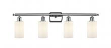  516-4W-PC-G801 - Clymer - 4 Light - 34 inch - Polished Chrome - Bath Vanity Light