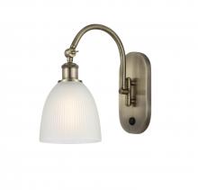  518-1W-AB-G381 - Castile - 1 Light - 6 inch - Antique Brass - Sconce