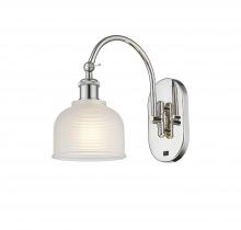  518-1W-PN-G411 - Dayton - 1 Light - 6 inch - Polished Nickel - Sconce