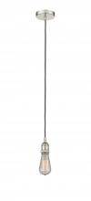  616-1P-PN - Edison - 1 Light - 2 inch - Polished Nickel - Mini Pendant