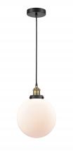  616-1PH-BAB-G201-10 - Beacon - 1 Light - 10 inch - Black Antique Brass - Cord hung - Mini Pendant