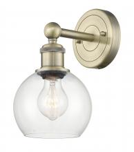 Innovations Lighting 616-1W-AB-G122-6 - Athens - 1 Light - 6 inch - Antique Brass - Sconce