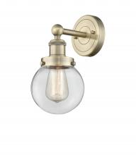Innovations Lighting 616-1W-AB-G202-6 - Beacon - 1 Light - 6 inch - Antique Brass - Sconce