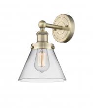  616-1W-AB-G42 - Cone - 1 Light - 8 inch - Antique Brass - Sconce