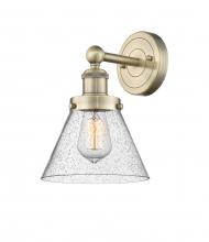  616-1W-AB-G44 - Cone - 1 Light - 8 inch - Antique Brass - Sconce