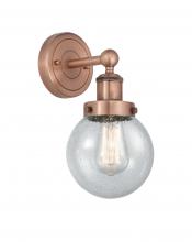 Innovations Lighting 616-1W-AC-G204-6 - Beacon - 1 Light - 6 inch - Antique Copper - Sconce
