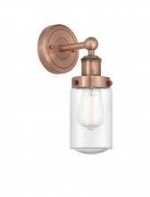  616-1W-AC-G314 - Dover - 1 Light - 5 inch - Antique Copper - Sconce