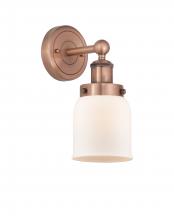 Innovations Lighting 616-1W-AC-G51 - Bell - 1 Light - 5 inch - Antique Copper - Sconce