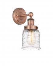  616-1W-AC-G513 - Bell - 1 Light - 5 inch - Antique Copper - Sconce