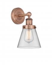 Innovations Lighting 616-1W-AC-G62 - Cone - 1 Light - 6 inch - Antique Copper - Sconce