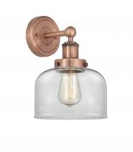  616-1W-AC-G72 - Bell - 1 Light - 8 inch - Antique Copper - Sconce