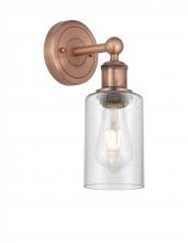 Innovations Lighting 616-1W-AC-G804 - Clymer - 1 Light - 4 inch - Antique Copper - Sconce
