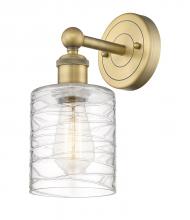 Innovations Lighting 616-1W-BB-G1113 - Cobbleskill - 1 Light - 5 inch - Brushed Brass - Sconce