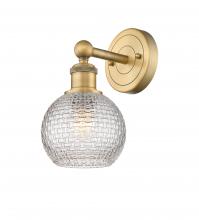 Innovations Lighting 616-1W-BB-G122C-6CL - Athens - 1 Light - 6 inch - Brushed Brass - Sconce