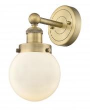 Innovations Lighting 616-1W-BB-G201-6 - Beacon - 1 Light - 6 inch - Brushed Brass - Sconce