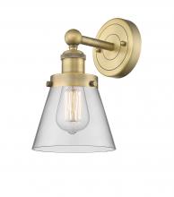 Innovations Lighting 616-1W-BB-G62 - Cone - 1 Light - 6 inch - Brushed Brass - Sconce