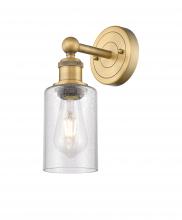 Innovations Lighting 616-1W-BB-G804 - Clymer - 1 Light - 4 inch - Brushed Brass - Sconce