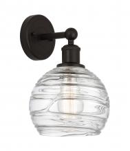 Innovations Lighting 616-1W-OB-G1213-8 - Athens Deco Swirl - 1 Light - 8 inch - Oil Rubbed Bronze - Sconce