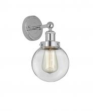 Innovations Lighting 616-1W-PC-G202-6 - Beacon - 1 Light - 6 inch - Polished Chrome - Sconce