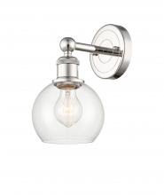 Innovations Lighting 616-1W-PN-G122-6 - Athens - 1 Light - 6 inch - Polished Nickel - Sconce