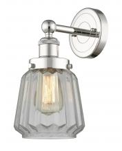  616-1W-PN-G142 - Chatham - 1 Light - 7 inch - Polished Nickel - Sconce