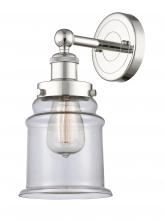  616-1W-PN-G182 - Canton - 1 Light - 6 inch - Polished Nickel - Sconce