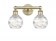Innovations Lighting 616-2W-AB-G1213-6 - Athens Deco Swirl - 2 Light - 15 inch - Antique Brass - Bath Vanity Light