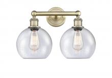 Innovations Lighting 616-2W-AB-G124-8 - Athens - 2 Light - 17 inch - Antique Brass - Bath Vanity Light