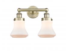  616-2W-AB-G191 - Bellmont - 2 Light - 15 inch - Antique Brass - Bath Vanity Light