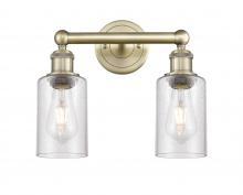 Innovations Lighting 616-2W-AB-G804 - Clymer - 2 Light - 13 inch - Antique Brass - Bath Vanity Light