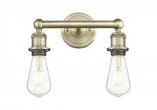 Innovations Lighting 616-2W-AB - Edison - 2 Light - 11 inch - Antique Brass - Bath Vanity Light