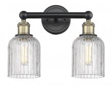 Innovations Lighting 616-2W-BAB-G559-5CL - Bridal Veil - 2 Light - 14 inch - Black Antique Brass - Bath Vanity Light
