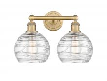 Innovations Lighting 616-2W-BB-G1213-8 - Athens Deco Swirl - 2 Light - 17 inch - Brushed Brass - Bath Vanity Light