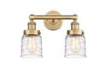 Innovations Lighting 616-2W-BB-G513 - Bell - 2 Light - 14 inch - Brushed Brass - Bath Vanity Light