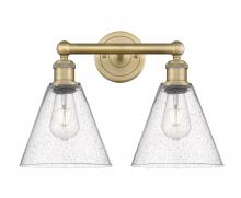 Innovations Lighting 616-2W-BB-GBC-84 - Berkshire - 2 Light - 17 inch - Brushed Brass - Bath Vanity Light