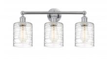  616-3W-PC-G1113 - Cobbleskill - 3 Light - 23 inch - Polished Chrome - Bath Vanity Light