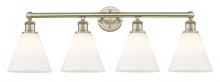  616-4W-AB-GBC-81 - Berkshire - 4 Light - 35 inch - Antique Brass - Bath Vanity Light