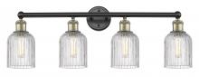 Innovations Lighting 616-4W-BAB-G559-5CL - Bridal Veil - 4 Light - 32 inch - Black Antique Brass - Bath Vanity Light