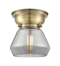 Innovations Lighting 623-1F-AB-G173 - Fulton - 1 Light - 7 inch - Antique Brass - Flush Mount