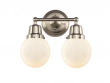  623-2W-SN-G201-6 - Beacon - 2 Light - 14 inch - Brushed Satin Nickel - Bath Vanity Light