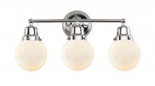  623-3W-PC-G201-6 - Beacon - 3 Light - 22 inch - Polished Chrome - Bath Vanity Light