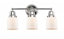  623-3W-PC-G51 - Bell - 3 Light - 21 inch - Polished Chrome - Bath Vanity Light