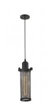 Innovations Lighting 900-1P-OB-CE216-OB - Quincy Hall - 1 Light - 5 inch - Oil Rubbed Bronze - Cord hung - Mini Pendant