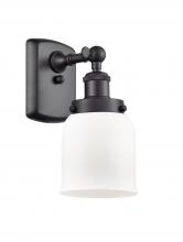  916-1W-BK-G51 - Bell - 1 Light - 5 inch - Matte Black - Sconce