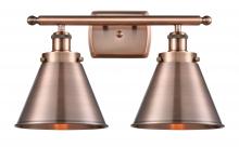  916-2W-AC-M13-AC - Appalachian - 2 Light - 16 inch - Antique Copper - Bath Vanity Light