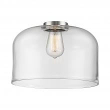  G72-L - X-Large Bell Clear Glass