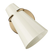 Golden 2122-1W MBS-GE - 1 Light Wall Sconce