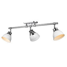  3602-3SF CH-WHT - Duncan Semi-Flush - Track Light